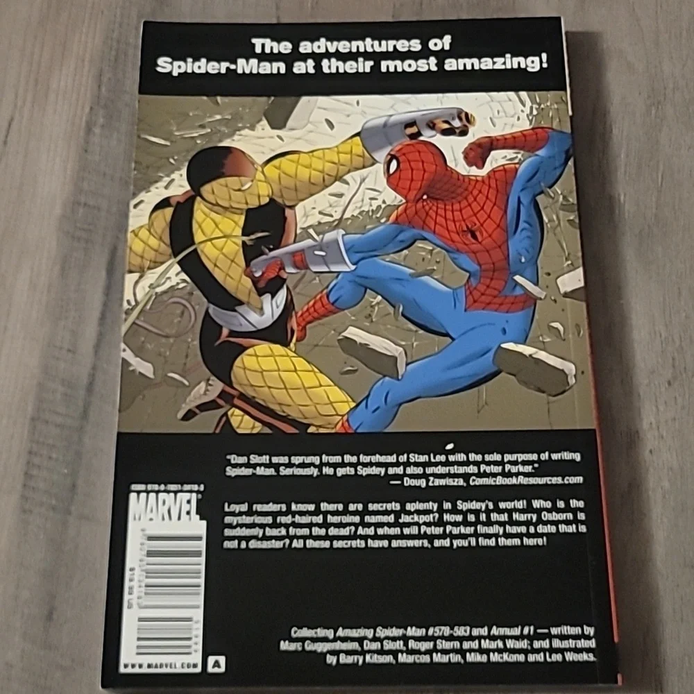 AMAZING SPIDERMAN DEATH DATING BOOK